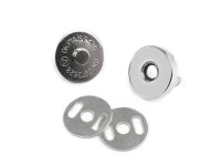Magnetverschluss &Oslash;15 mm silber